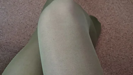 Legs in green tights - Image # 4